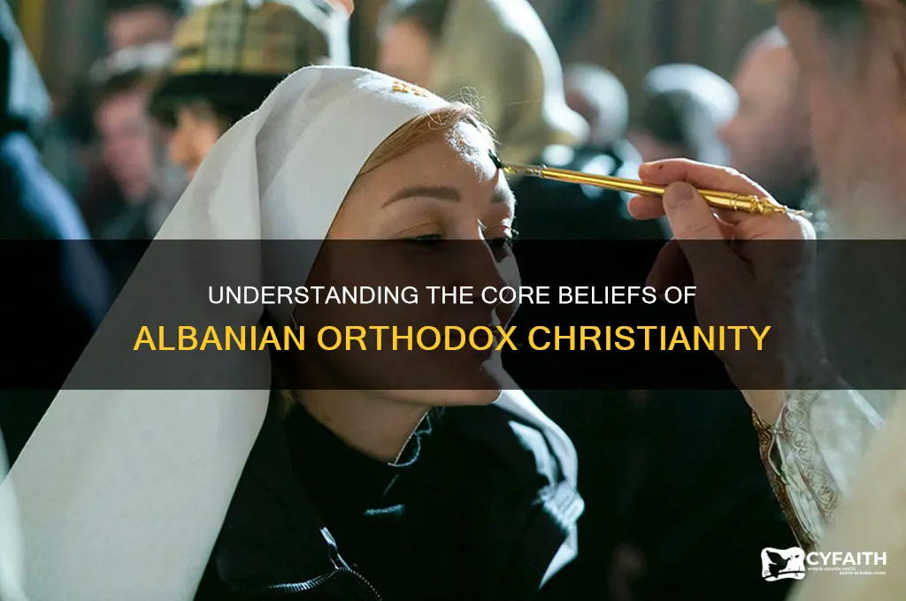 what do albanian orthodox believe