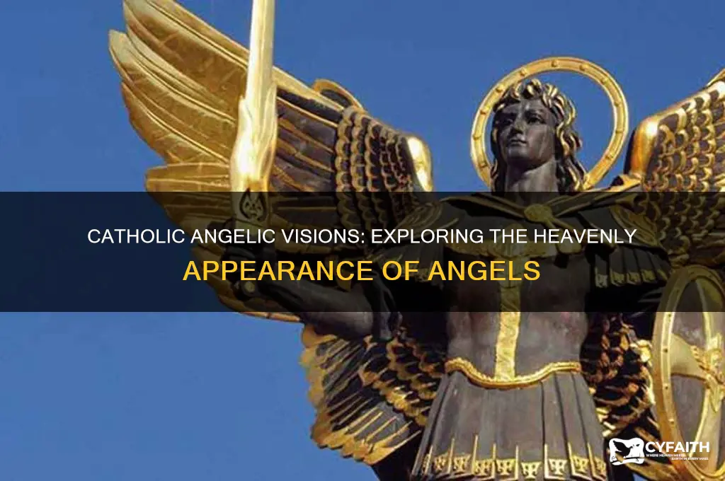 what do angels look like catholic
