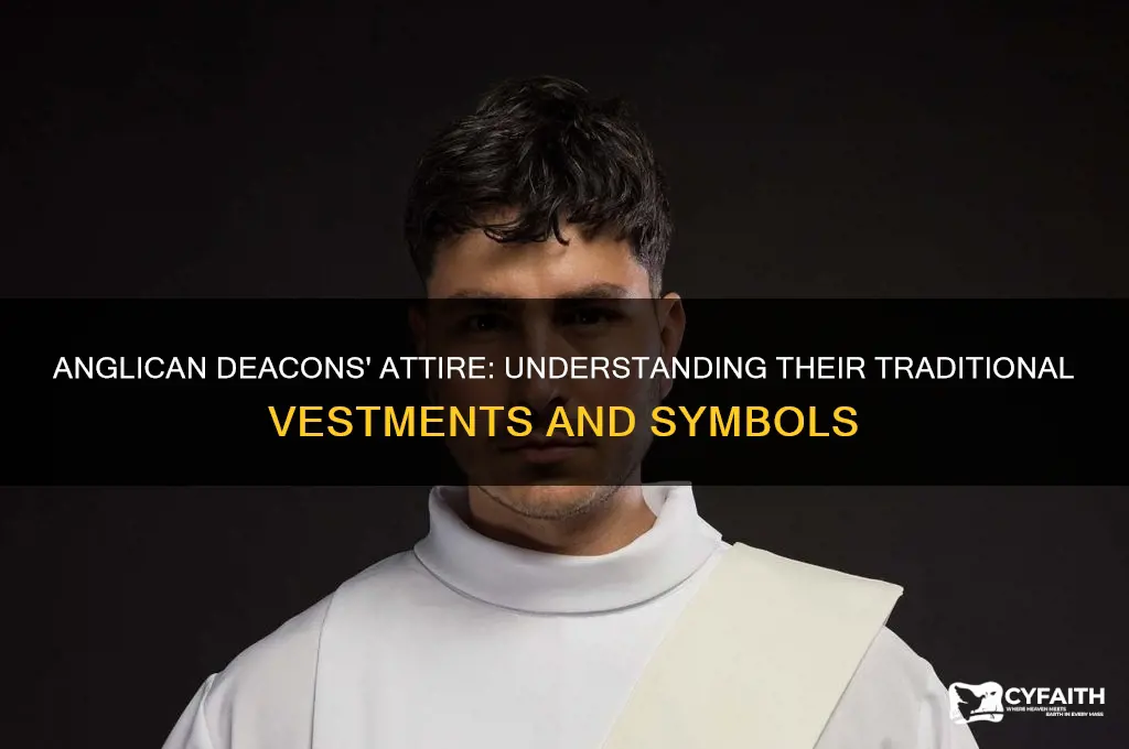 what do anglican deacons wear