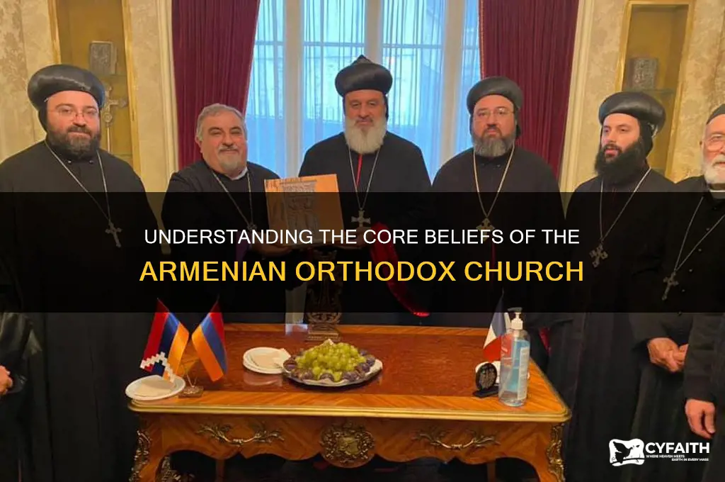 what do armenian orthodox believe