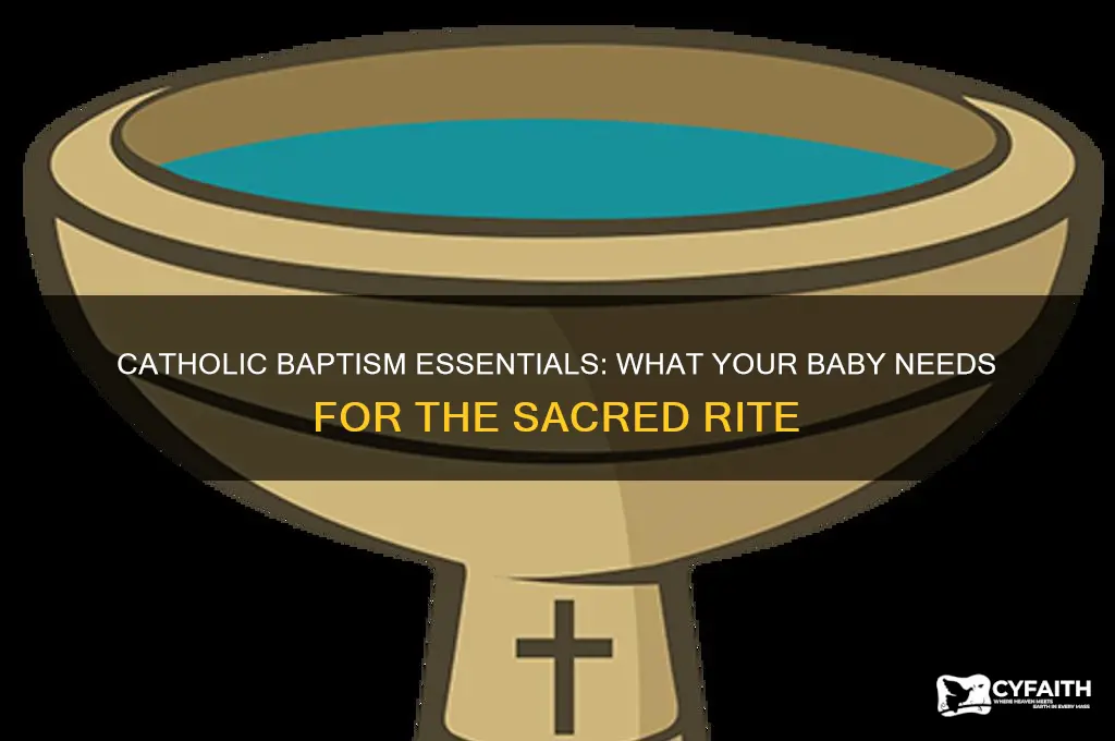 what do babies need for catholic baptism
