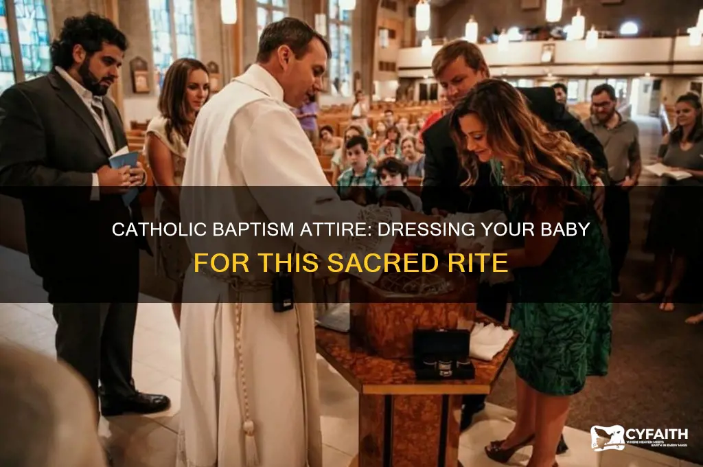 what do babies wear for catholic baptism
