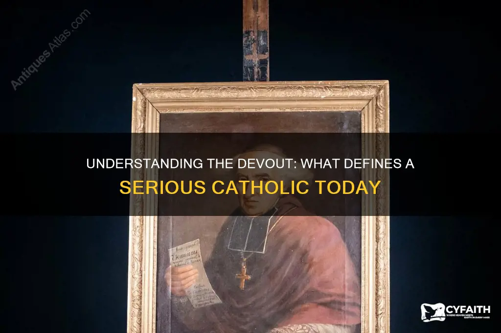 what do called a serious catholic