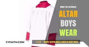 Catholic Altar Boys' Attire: Understanding Their Traditional Vestments and Robes