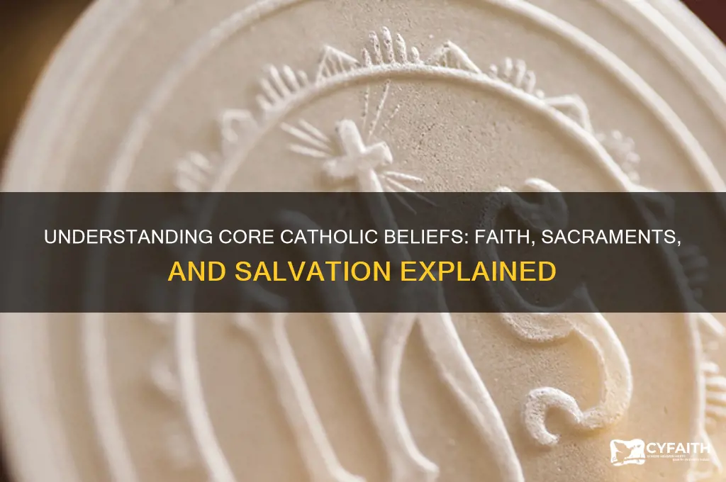 what do catholic belive