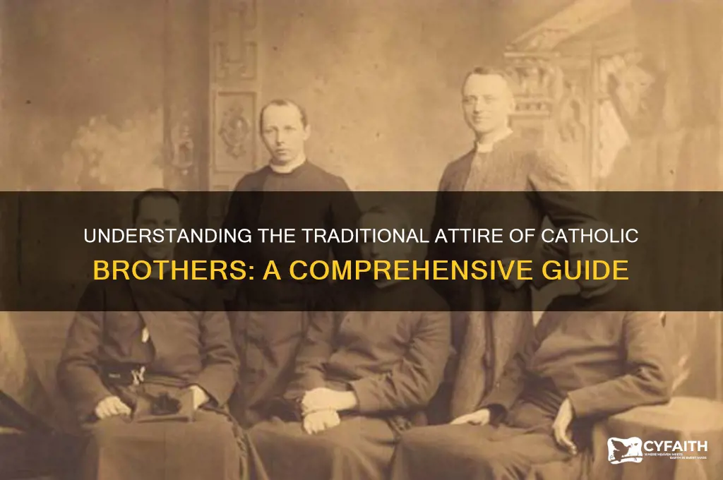 what do catholic brothers wear