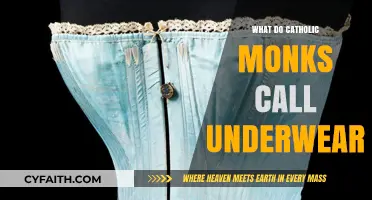 What Do Catholic Monks Call Underwear? Unveiling Monastic Terminology