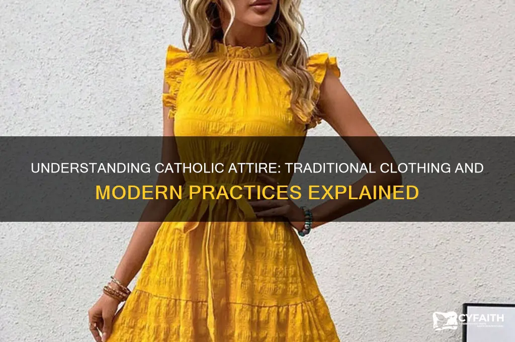 what do catholic people wear