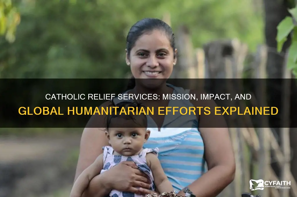 what do catholic relief services do