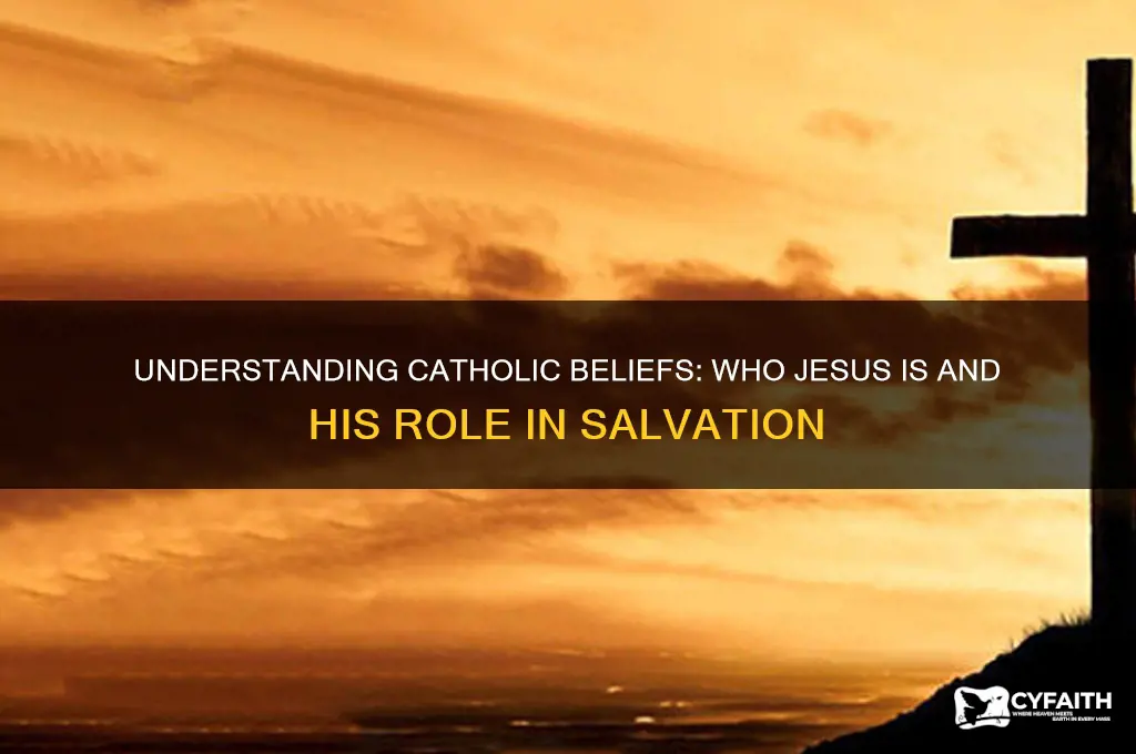 what do catholics beleive about jesus