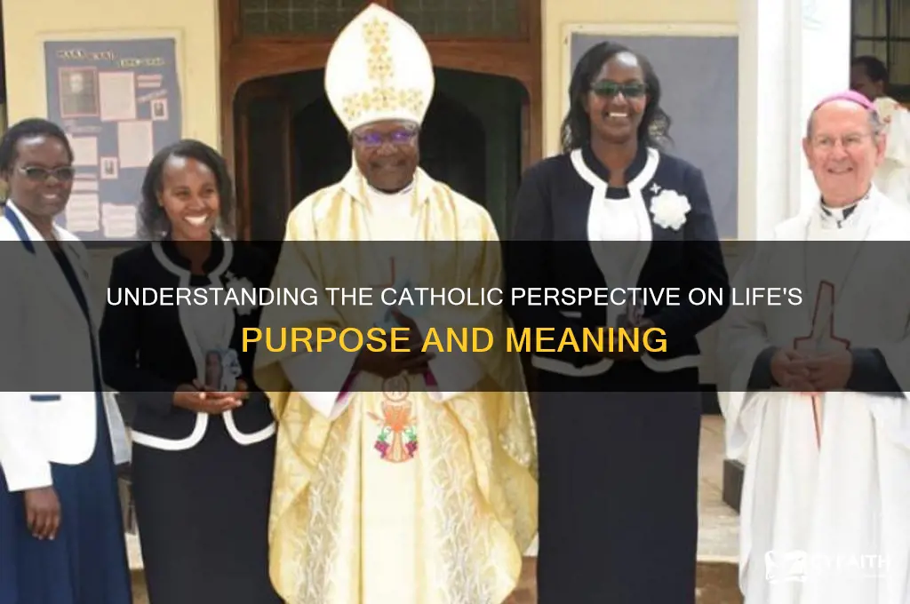 what do catholics belive about purose of life