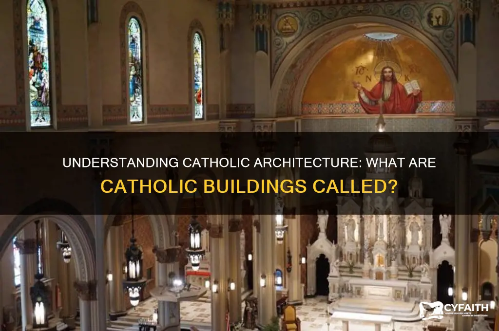 what do catholics building called