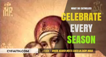 Catholic Seasonal Celebrations: A Guide to Faith-Filled Traditions Year-Round