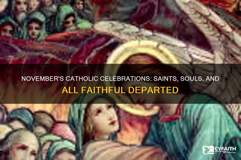 what do catholics celebrate in november