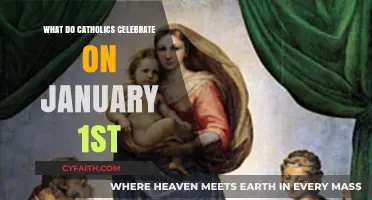 January 1st: Catholics Celebrate Mary, Mother of God
