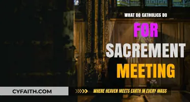 Understanding Catholic Sacrament Meetings: Rituals, Practices, and Significance