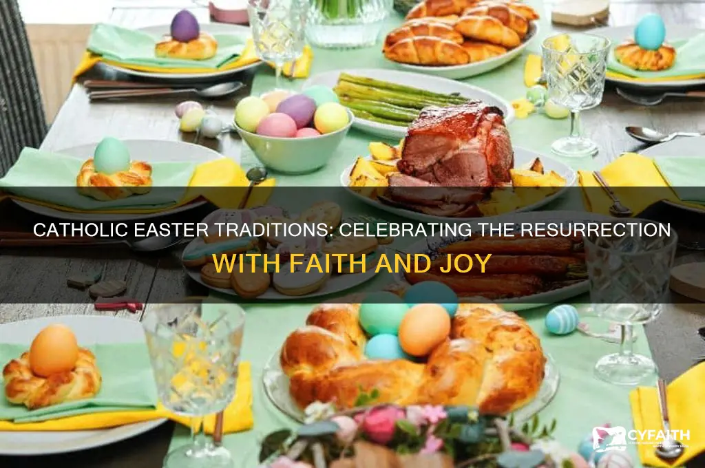 what do catholics do in easter