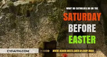 Holy Saturday Traditions: How Catholics Prepare for Easter Sunday