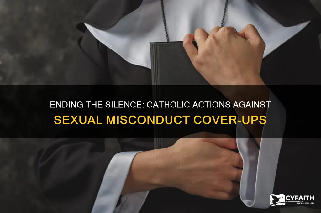 what do catholics do to stop sexual misconduct coverup