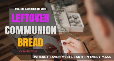 Sacred Surplus: How Catholics Handle Leftover Communion Bread