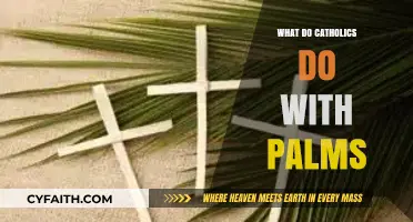 What Catholics Do with Palm Sunday Palms: Traditions and Practices