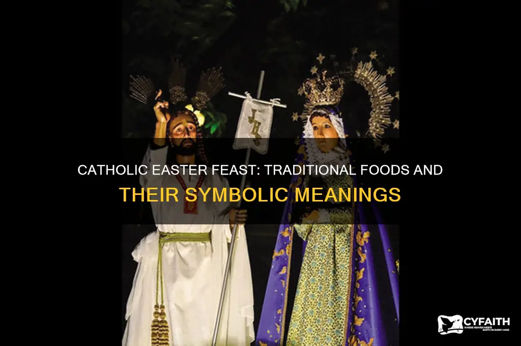 what do catholics eat for easter