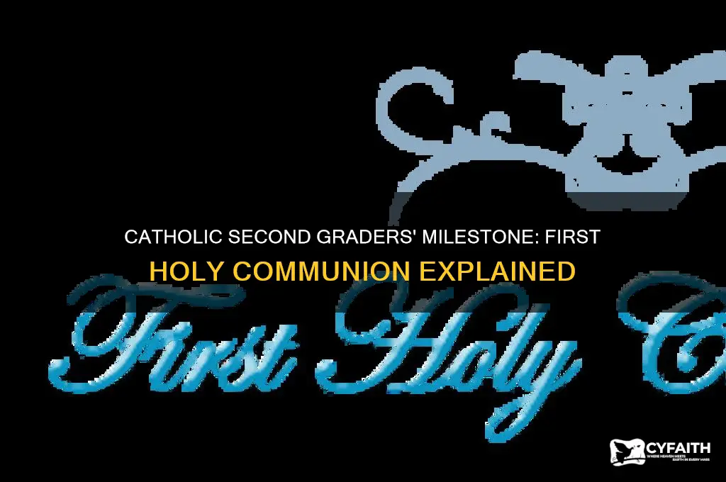 what do catholics graduate from in second grade