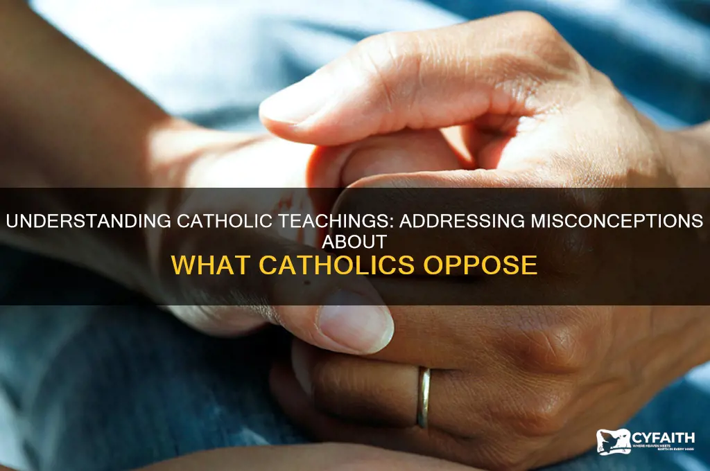 what do catholics hate
