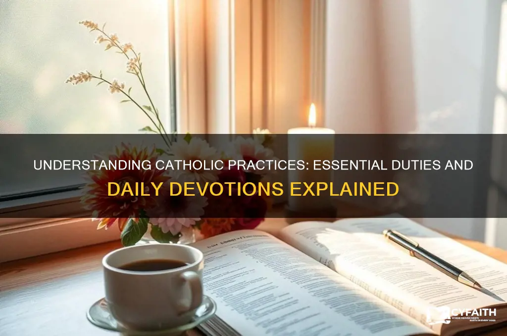 what do catholics have to do