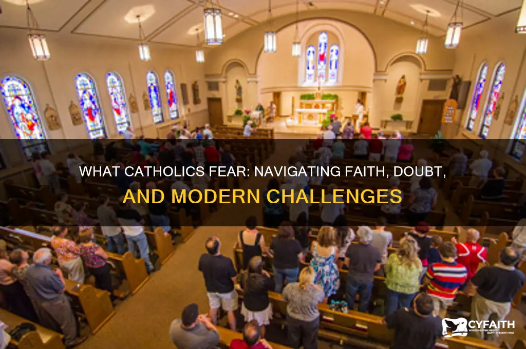 what do catholics have to fear