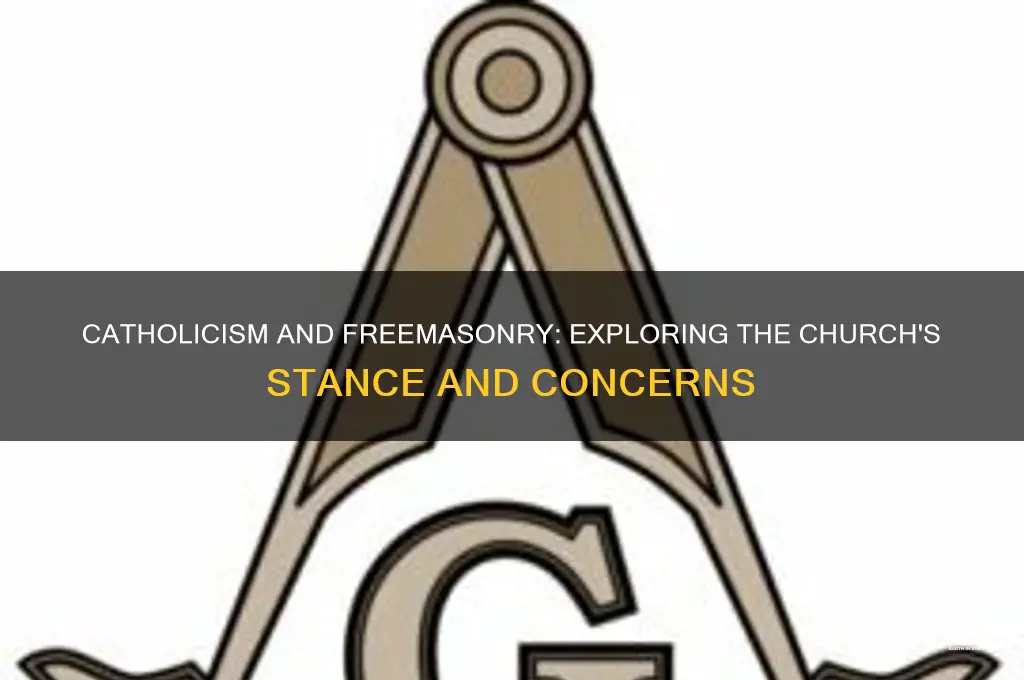 what do catholics say about free masons