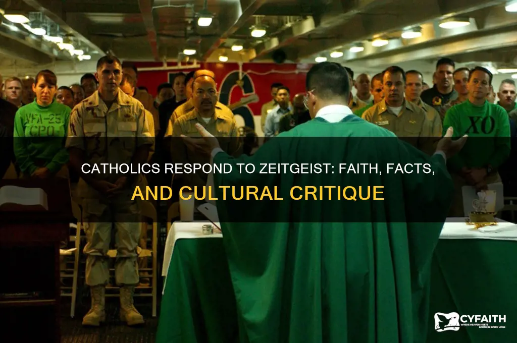 what do catholics say about zeitgeist