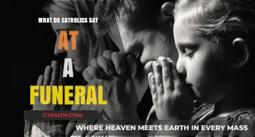 Catholic Funeral Prayers: Understanding the Rituals and Words of Farewell