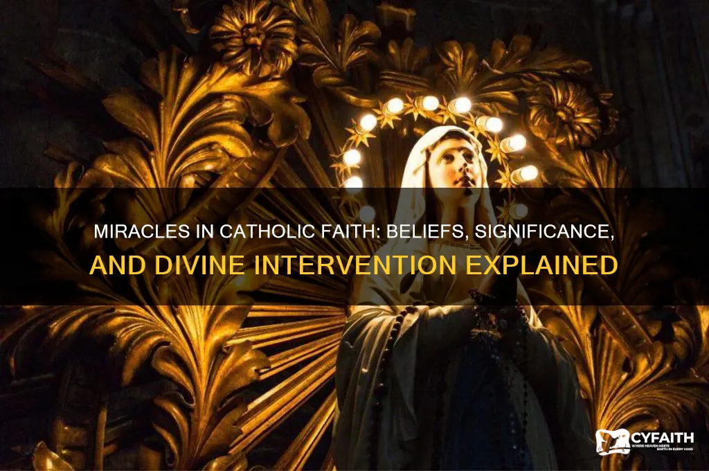 what do catholics think about miracles