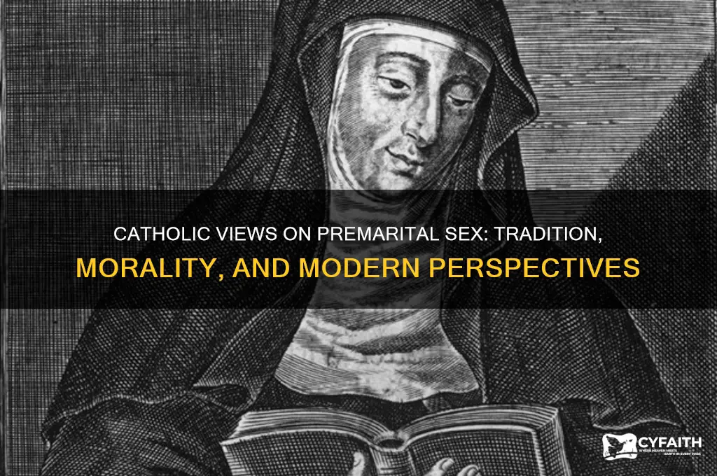 what do catholics think about sex before marriage