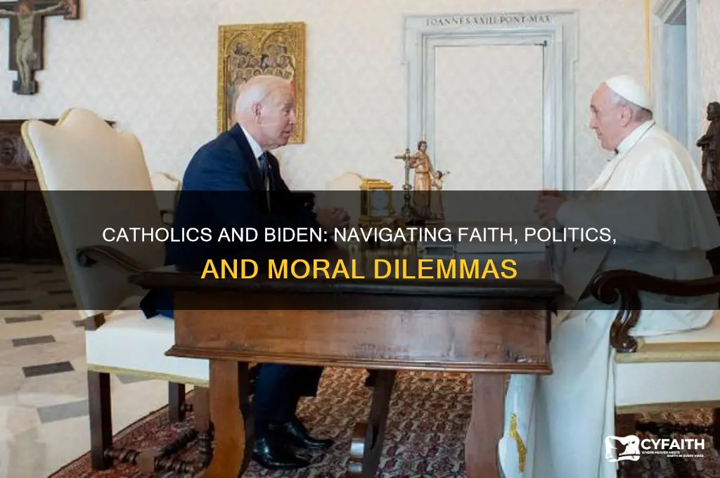 what do catholics think of biden