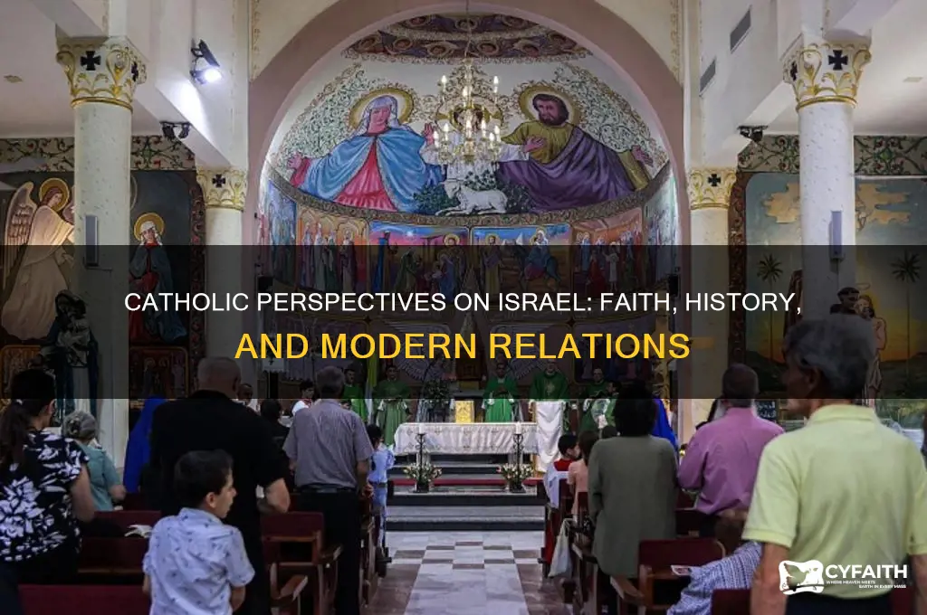 what do catholics think of israel