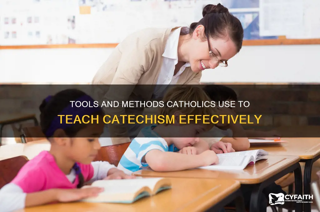 what do catholics use to teach catechism