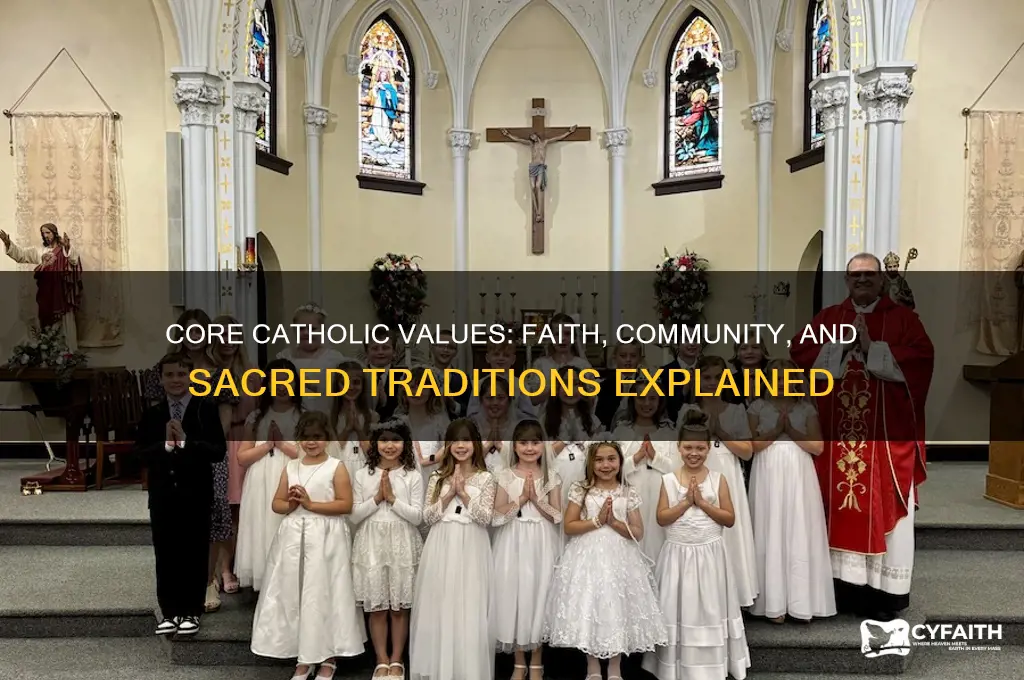 what do catholics value