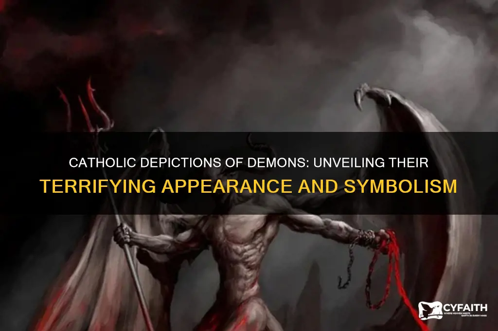 what do demons look like catholic