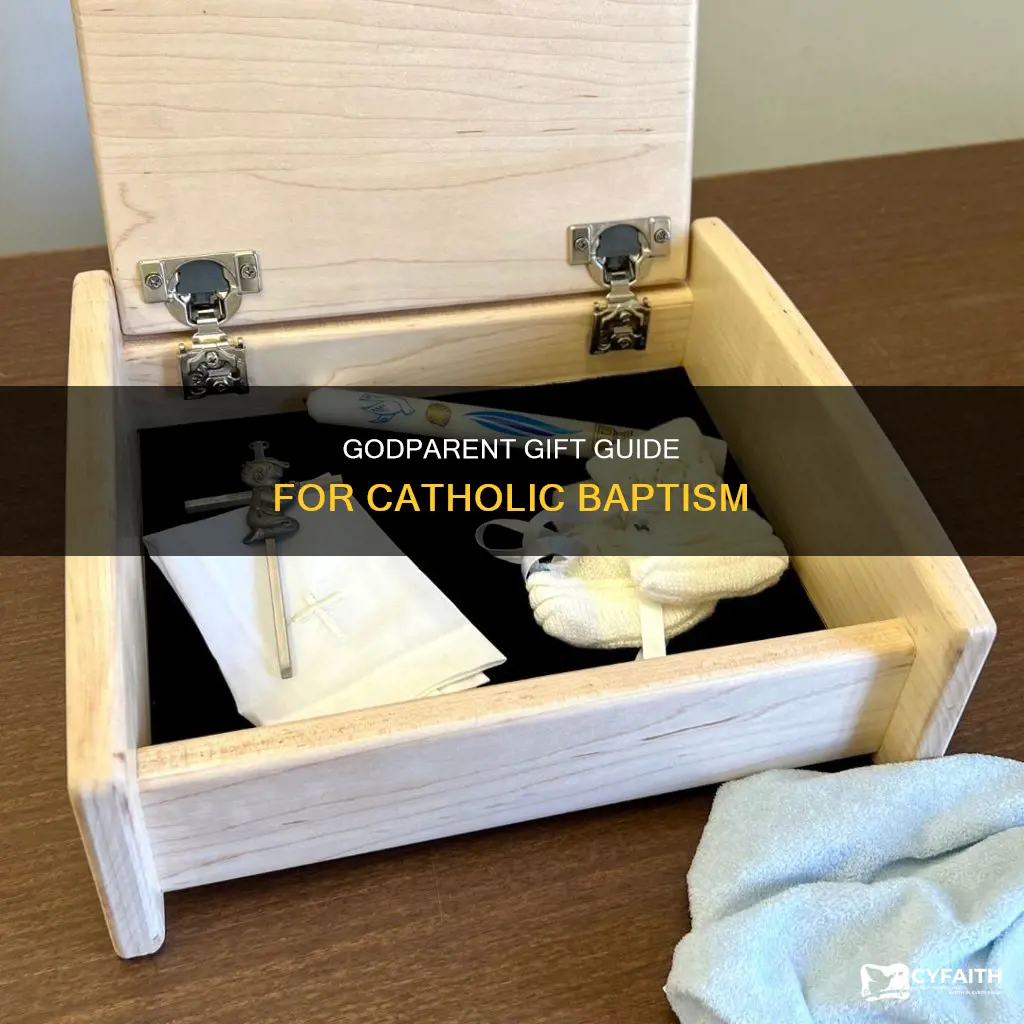 what do godparents buy for catholic baptism