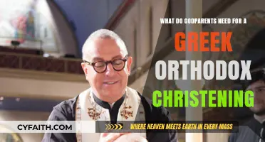 Greek Orthodox Christening: Essential Items Godparents Must Prepare