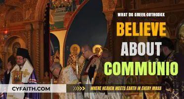 Understanding Greek Orthodox Beliefs on the Sacred Mystery of Communion