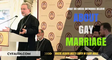 Greek Orthodox Views on Gay Marriage: Beliefs and Perspectives