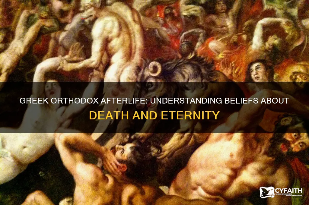 what do greek orthodox believe happens after death