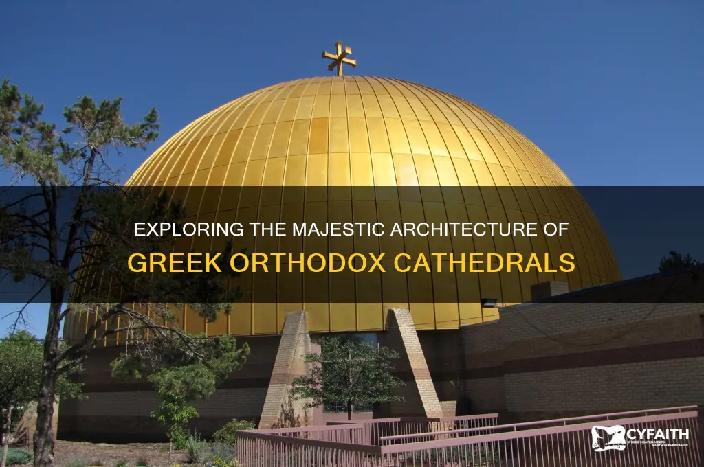 what do greek orthodox cathedrals look like