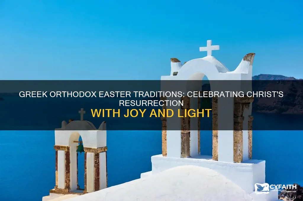 what do greek orthodox celebrate at easter time