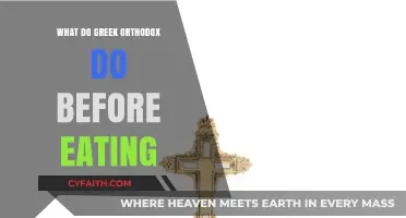 Greek Orthodox Pre-Meal Traditions: Blessings, Prayers, and Practices Explained