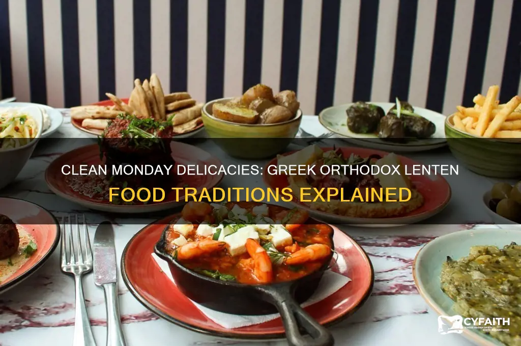 what do greek orthodox eat on clean monday
