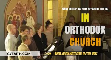 Singing in the Orthodox Church: Insights from Holy Fathers